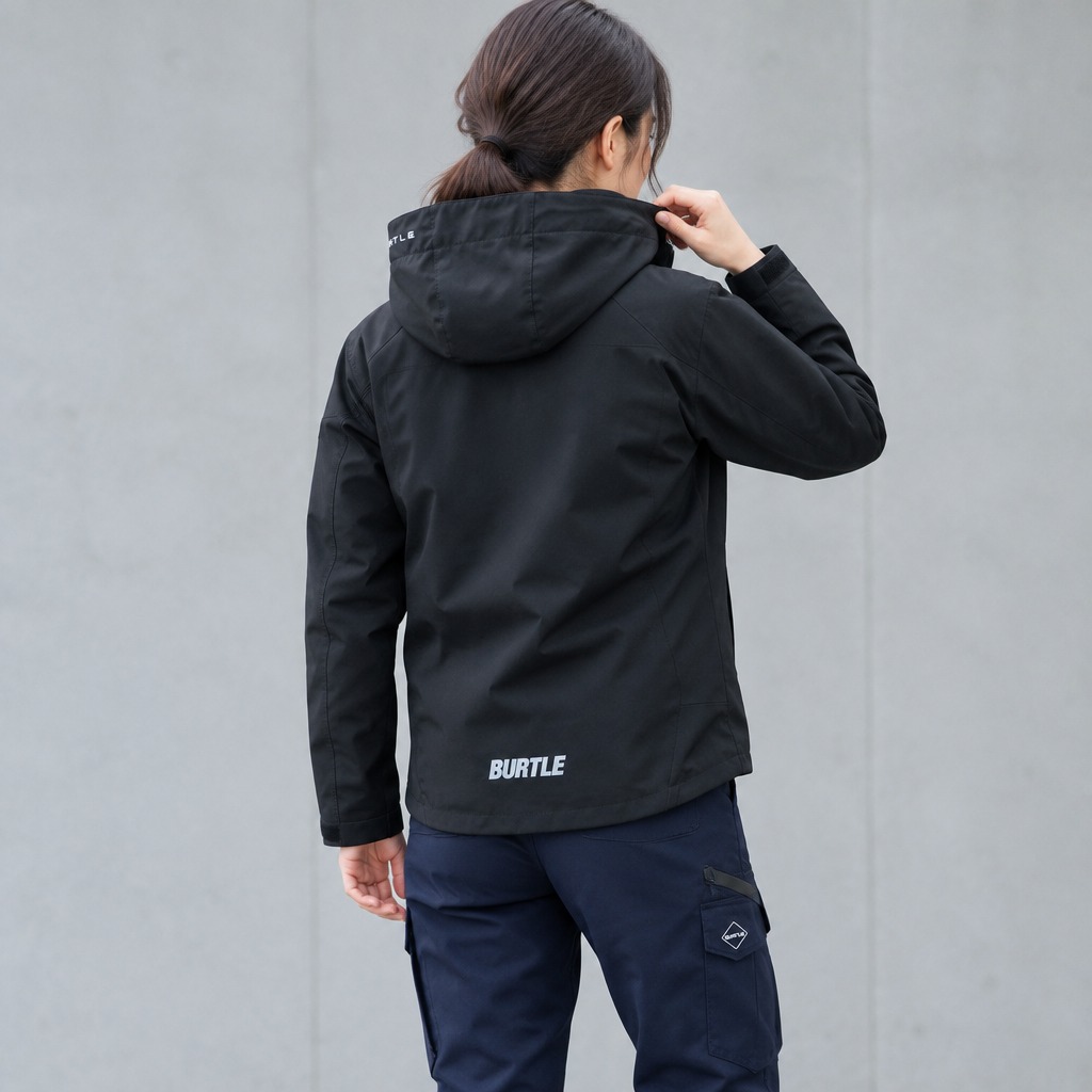 BURTLE ウインドブレーカージャケット 3190 ブラック