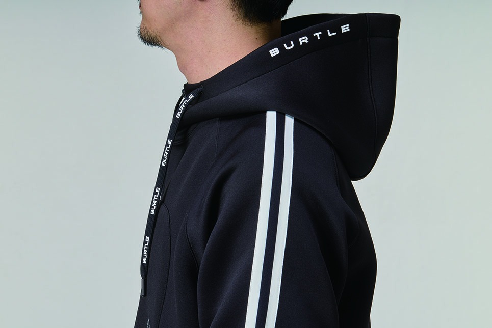 BURTLE エアーテックジップフーディ 4110 ホワイト