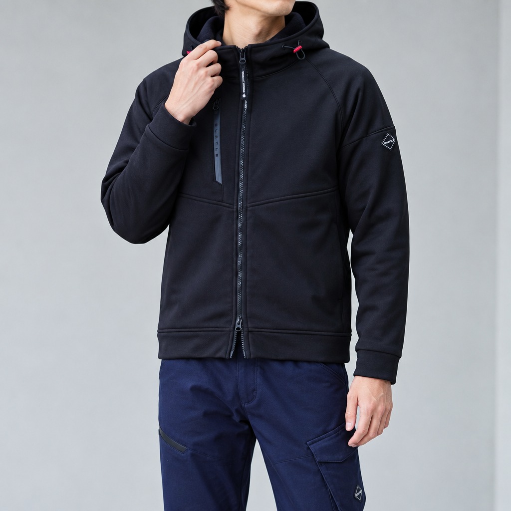 BURTLE ホットフーディ 4123 ブラック