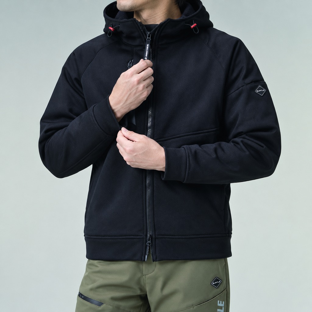 BURTLE ホットフーディ 4123 ブラック