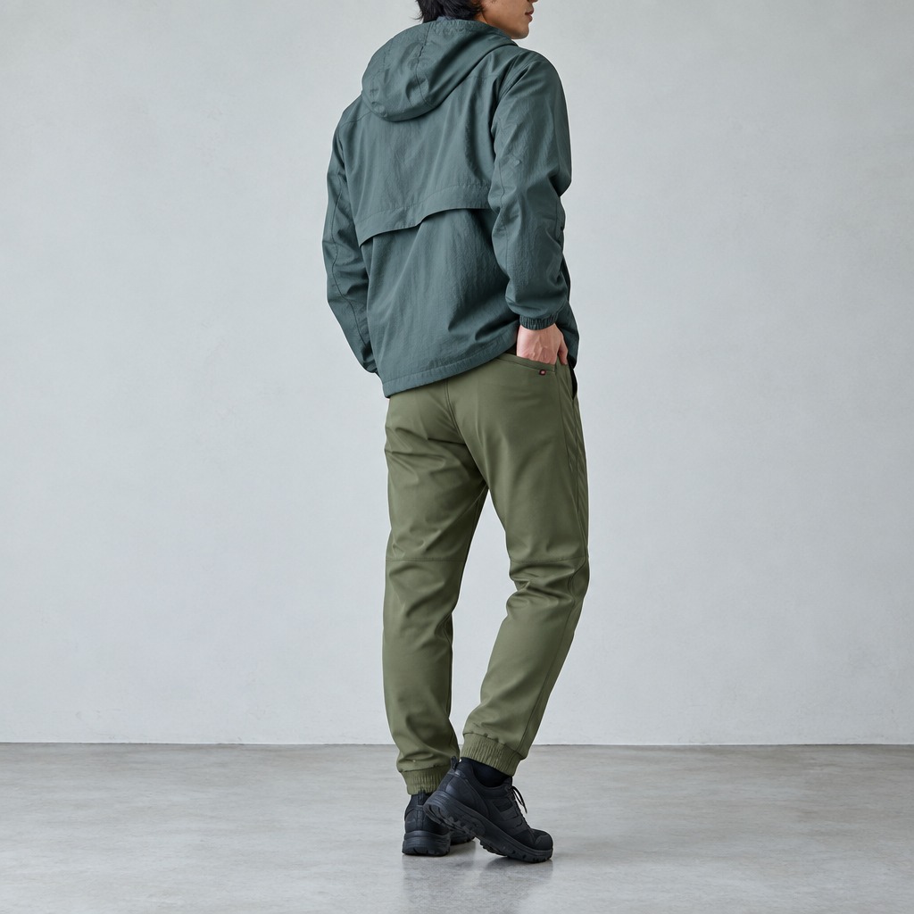 BURTLE ウォームアップパンツ 823 カーキ