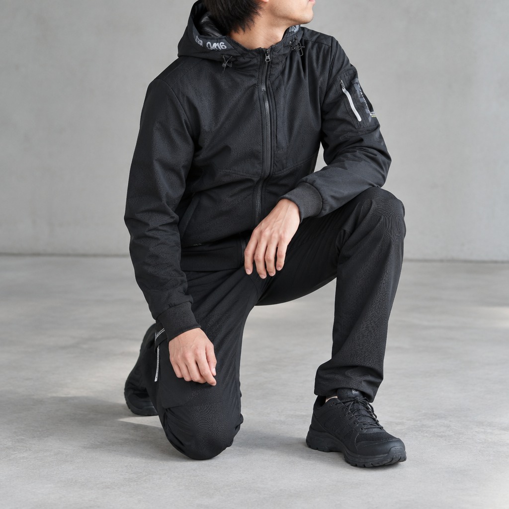 I'Z FRONTIER STERTCH EASY PANTS #4003 ブラック