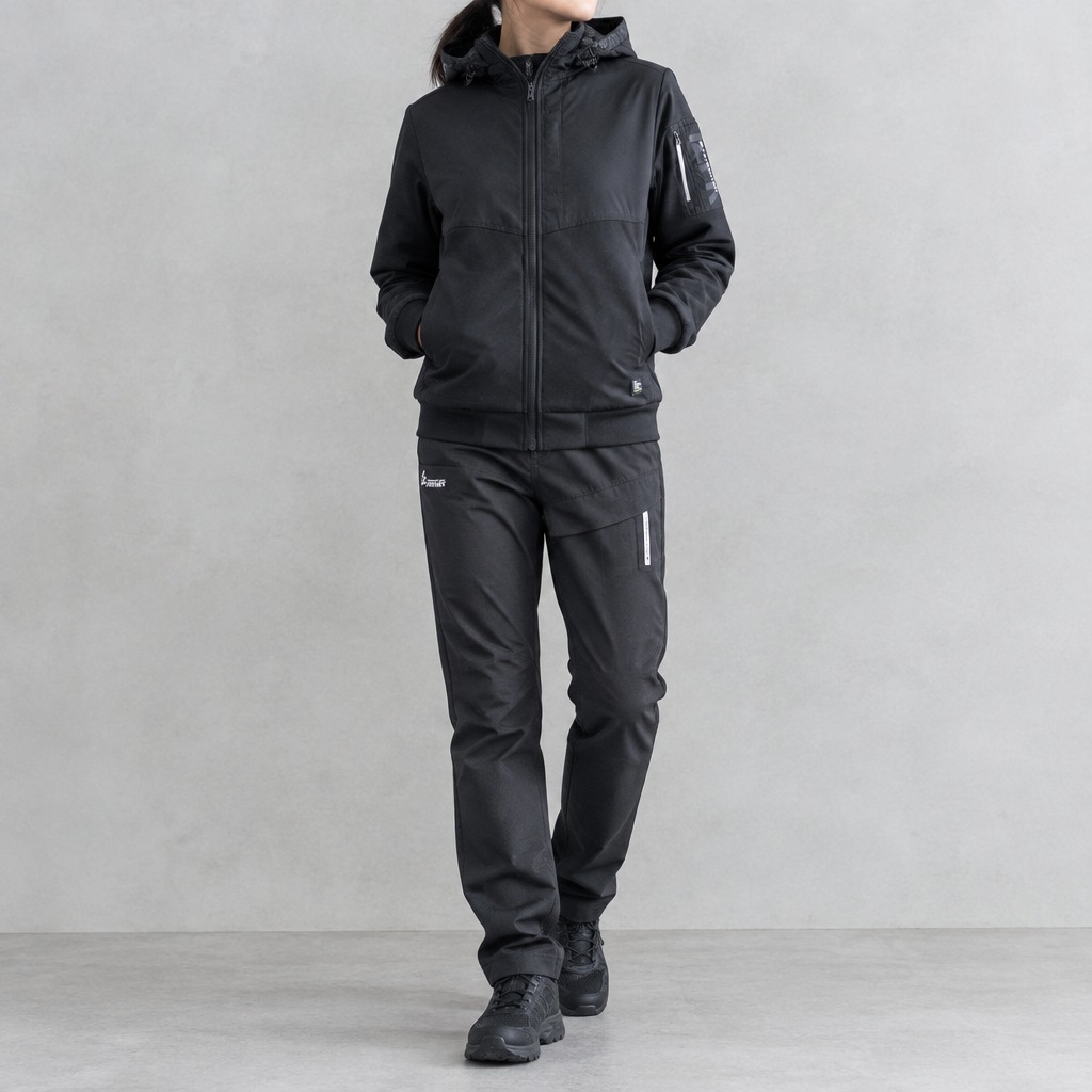 I'Z FRONTIER STERTCH EASY PANTS #4003 ブラック