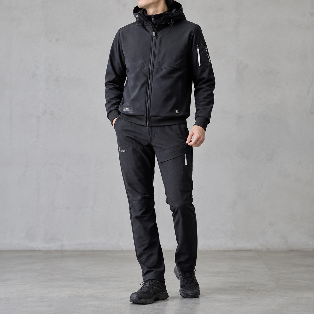 I'Z FRONTIER STERTCH EASY PANTS #4003 ブラック