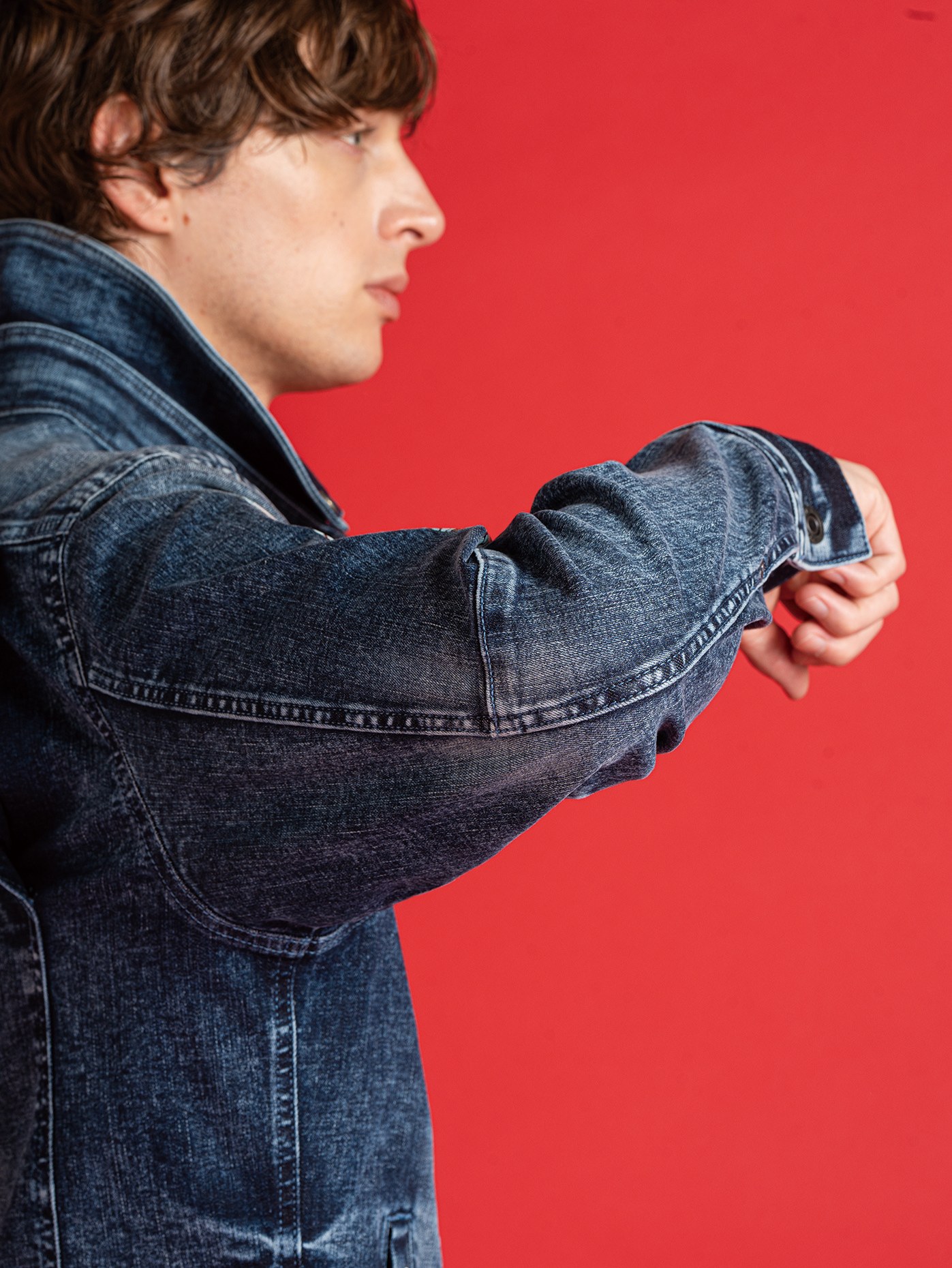 I'Z FRONTIER HIGHPOWER STRETCH DENIM 3D WORK JACKET #7350S ペイズリー