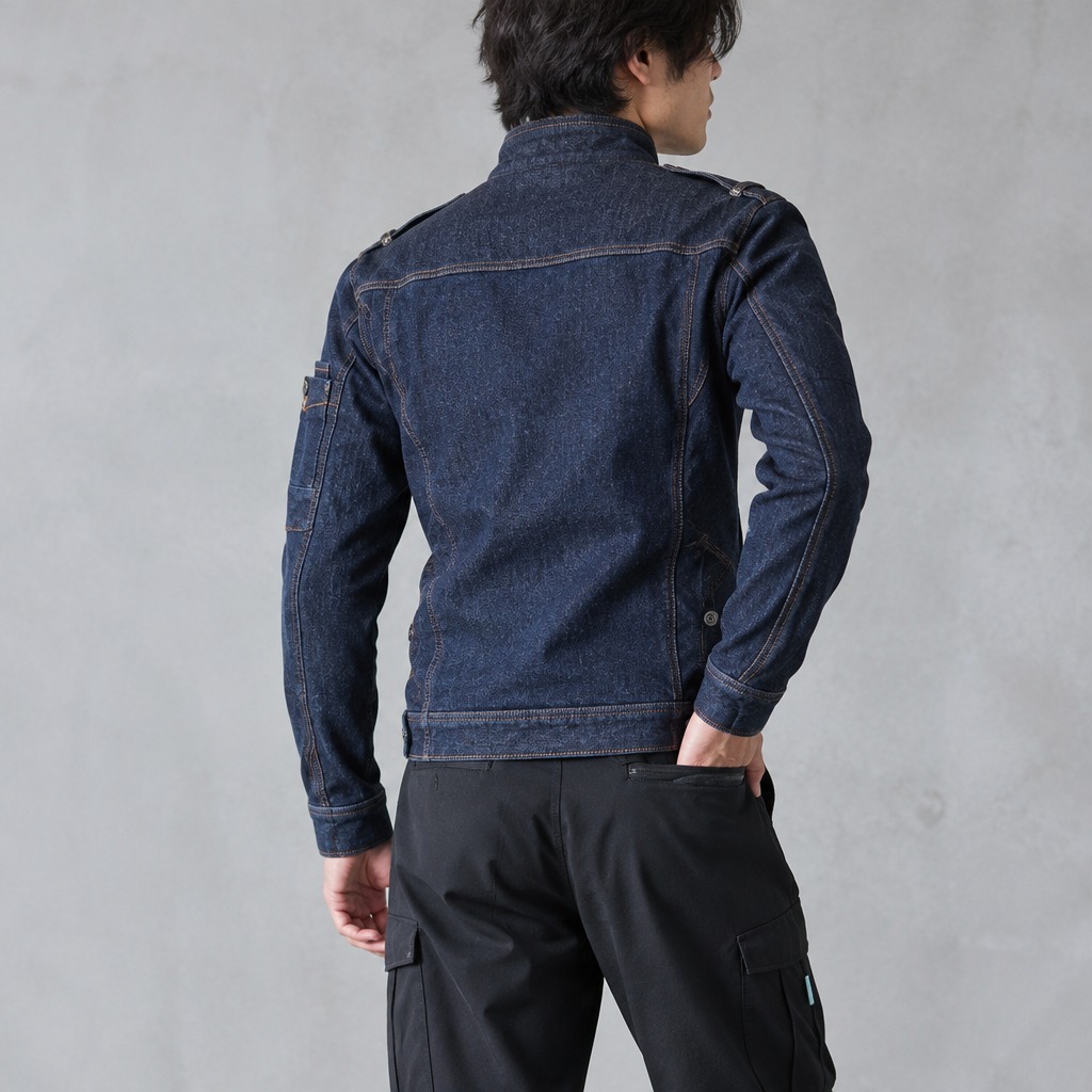 I'Z FRONTIER 2WAY STRETCH 3D WORK JACKET #7630 ディープインディゴ