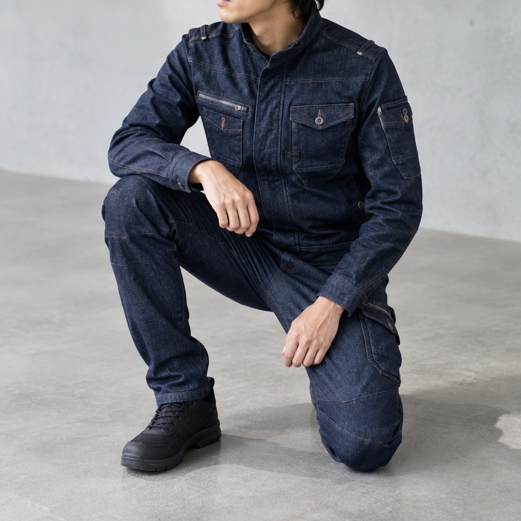 I'Z FRONTIER 2WAY STRETCH 3D CARGO PANTS #7632 ディープインディゴ