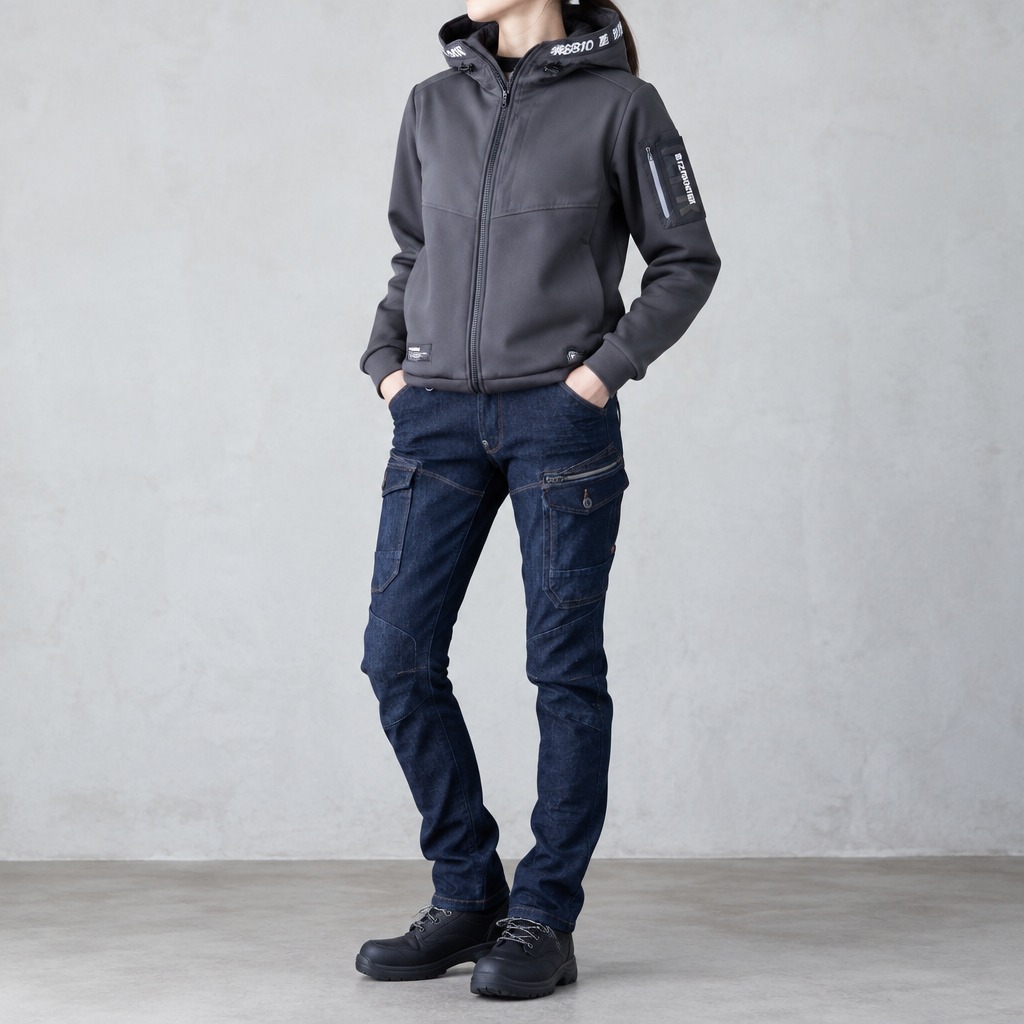 I'Z FRONTIER 2WAY STRETCH 3D CARGO PANTS #7632 ディープインディゴ