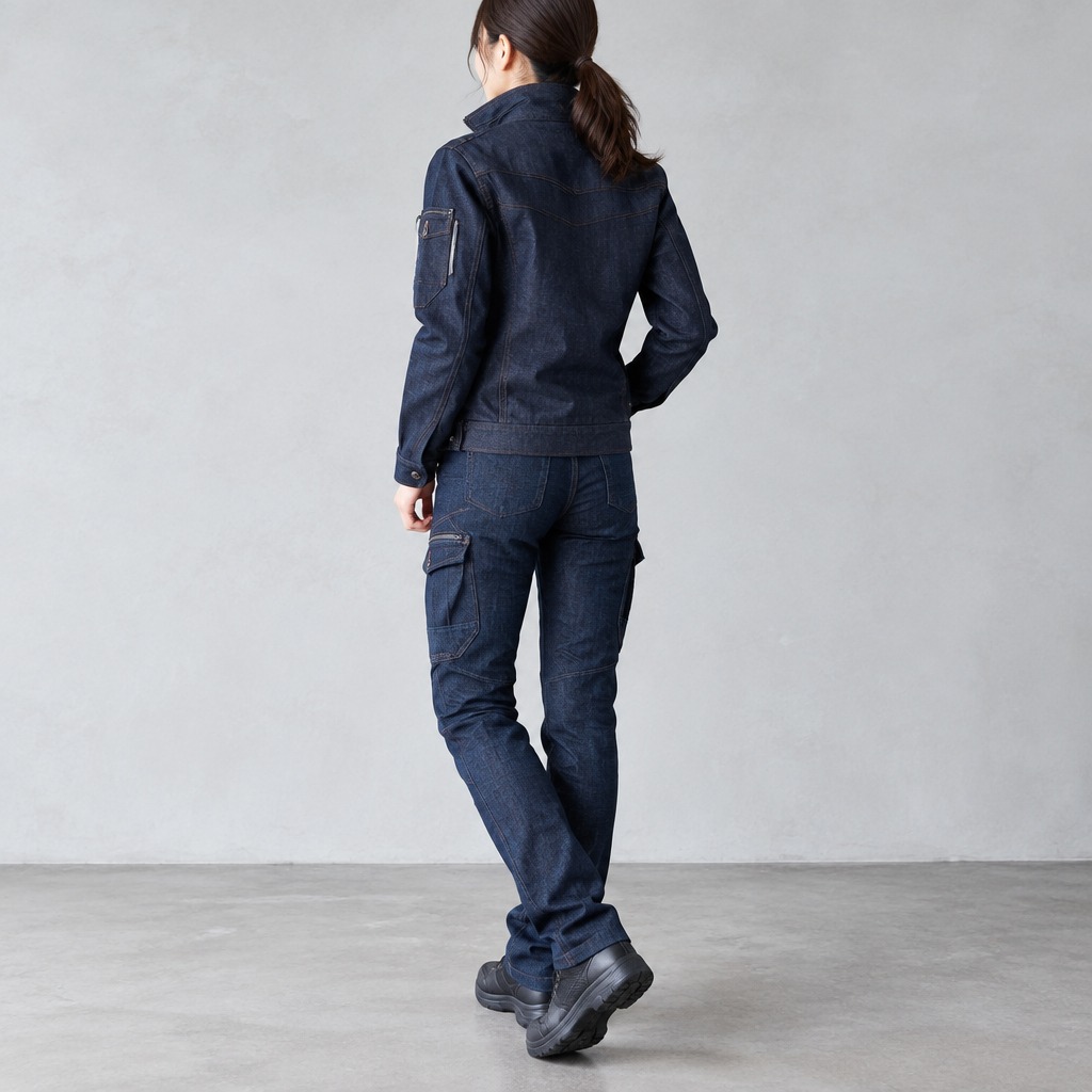 I'Z FRONTIER 2WAY STRETCH 3D CARGO PANTS #7632 ディープインディゴ