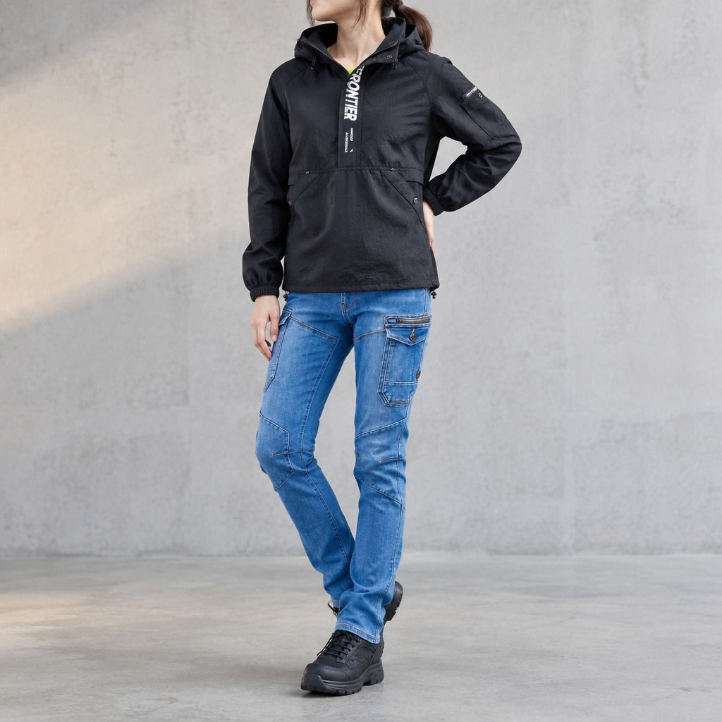 I'Z FRONTIER 2WAY STRETCH 3D CARGO PANTS #7632 ウォータリーブルー