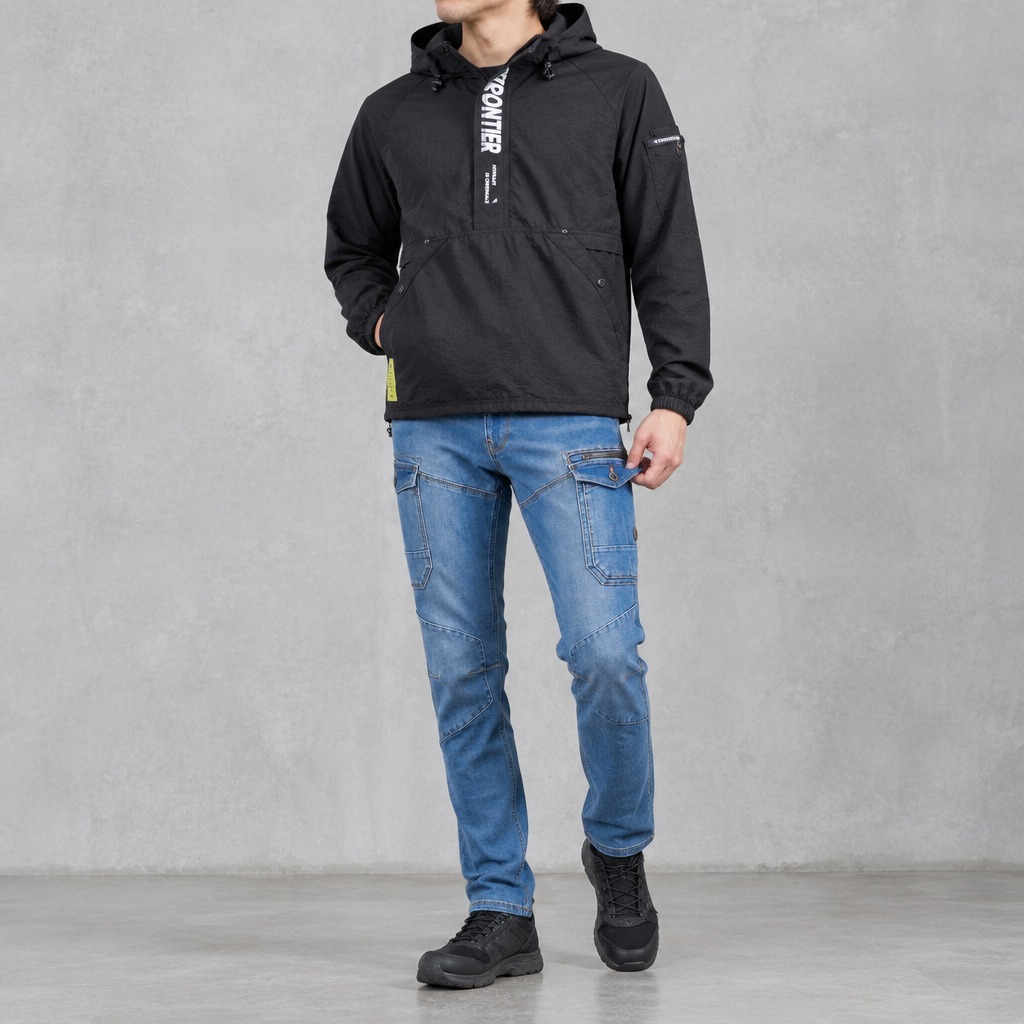 I'Z FRONTIER 2WAY STRETCH 3D CARGO PANTS #7632 ウォータリーブルー