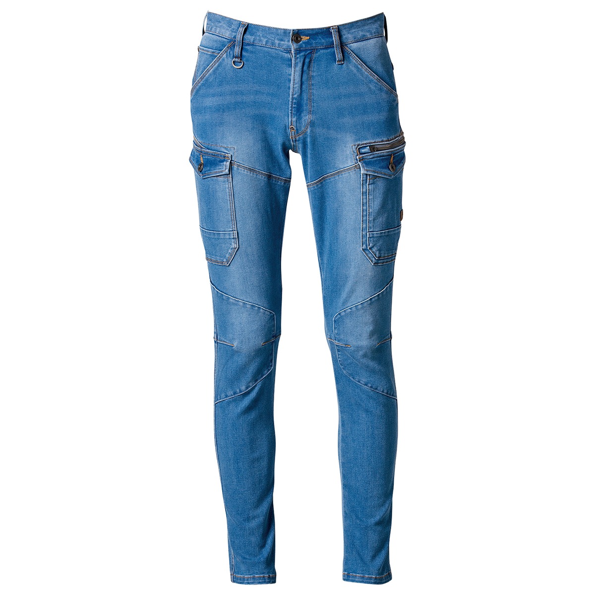 I'Z FRONTIER 2WAY STRETCH 3D CARGO PANTS #7632 ウォータリーブルー