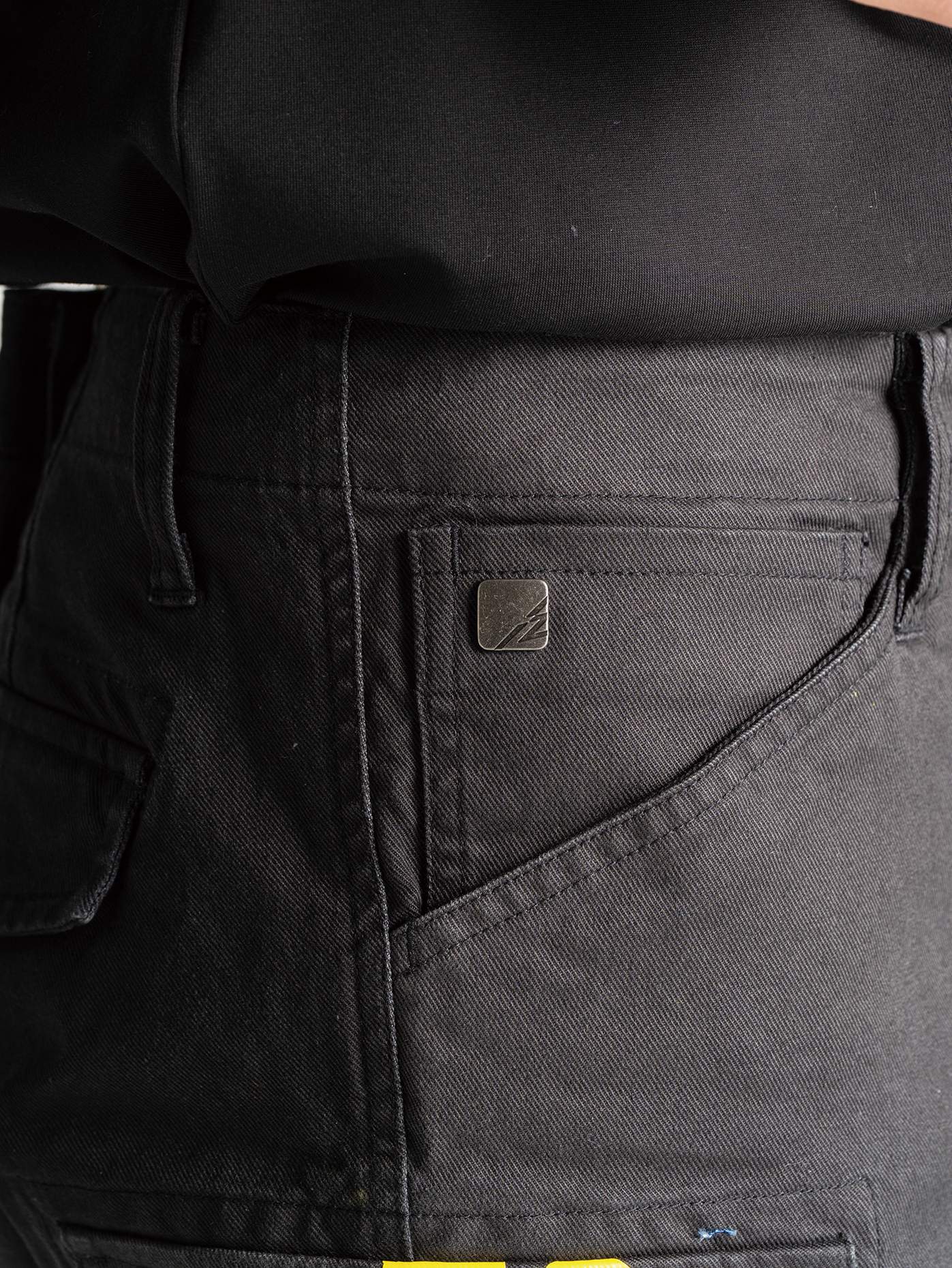 I'Z FRONTIER STRETCH TWILL CARGO PANTS #7902S ネオブラック