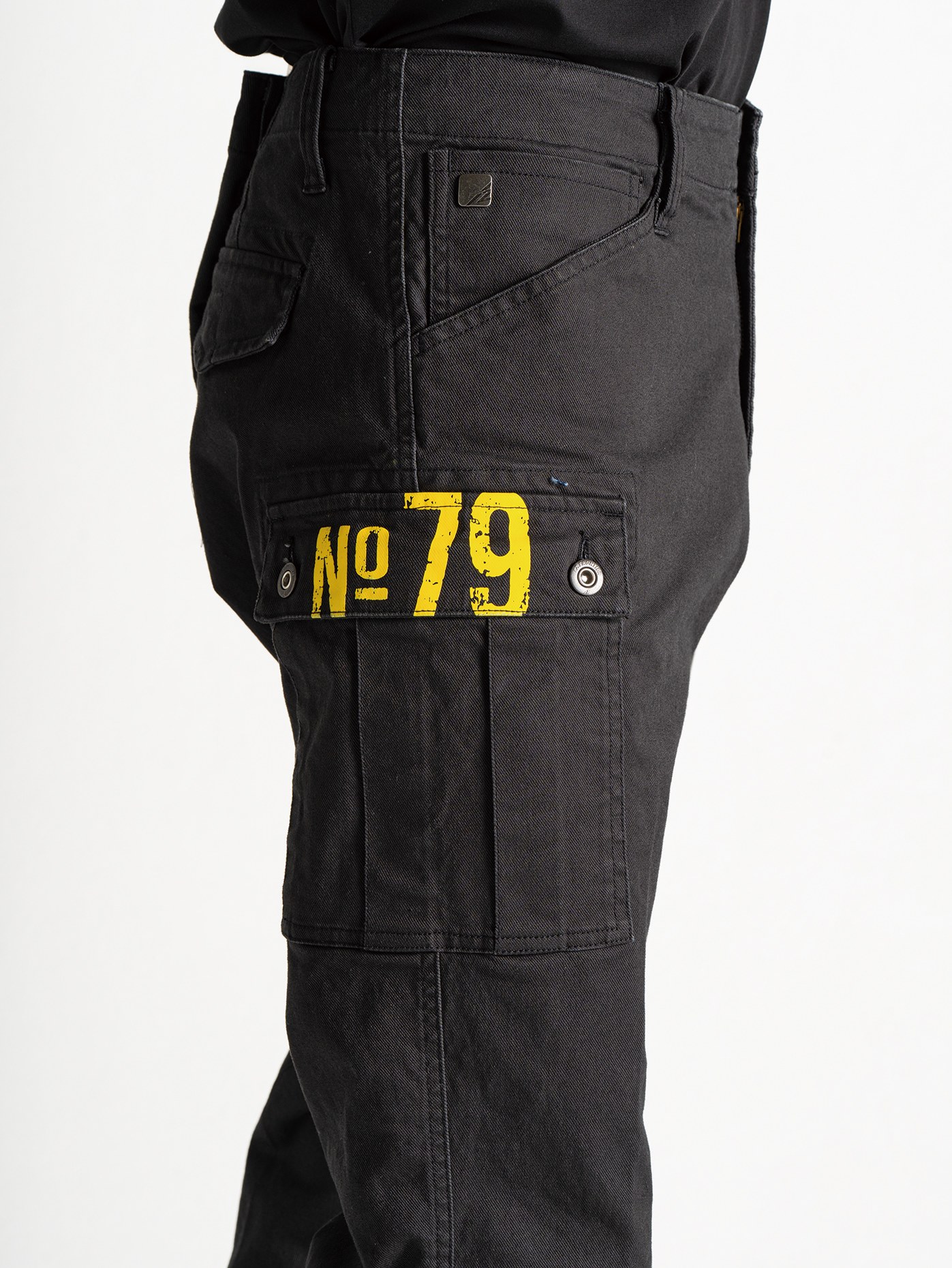 I'Z FRONTIER STRETCH TWILL CARGO PANTS #7902S ネオブラック