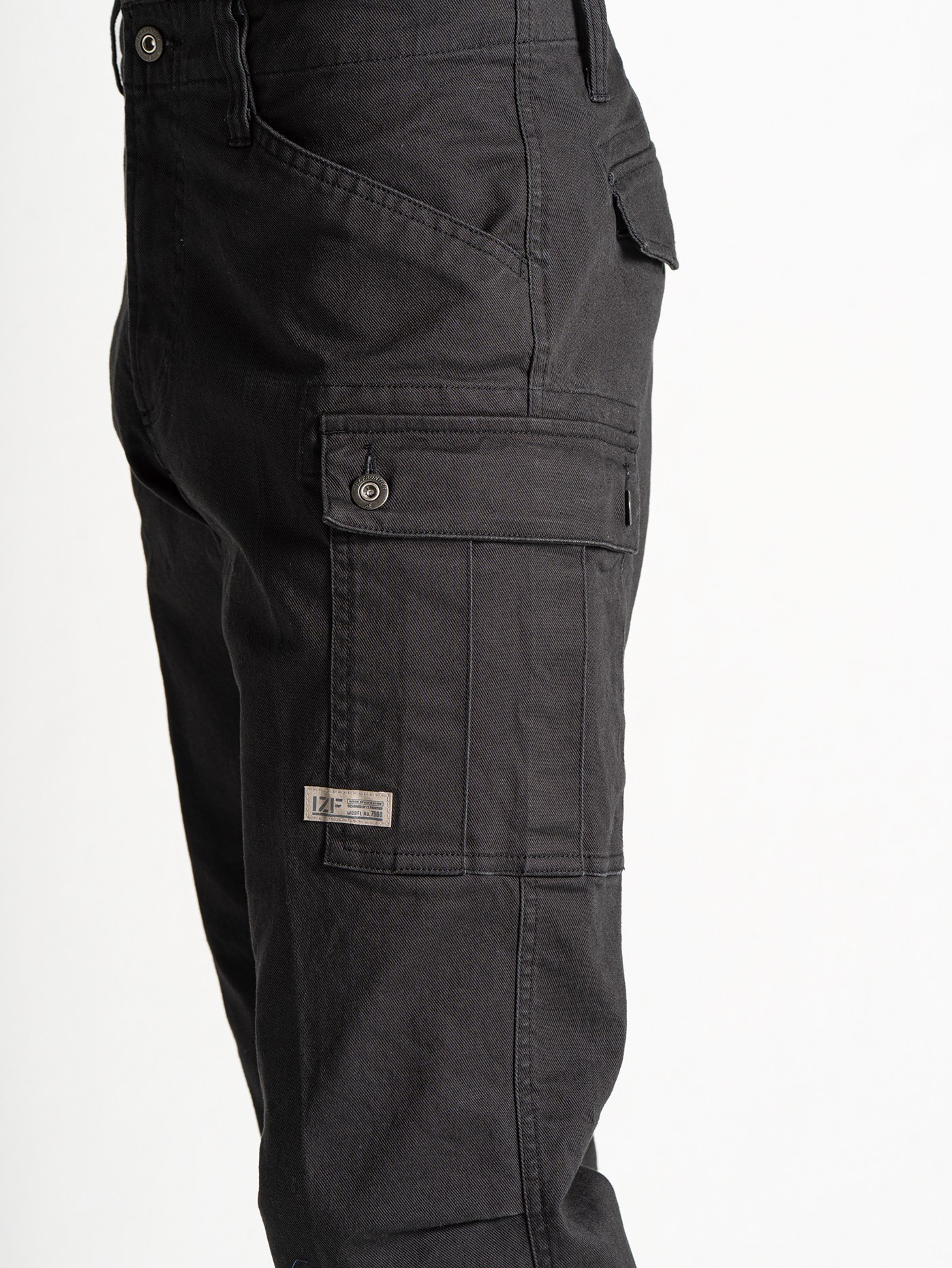 I'Z FRONTIER STRETCH TWILL CARGO PANTS #7902S ネオブラック