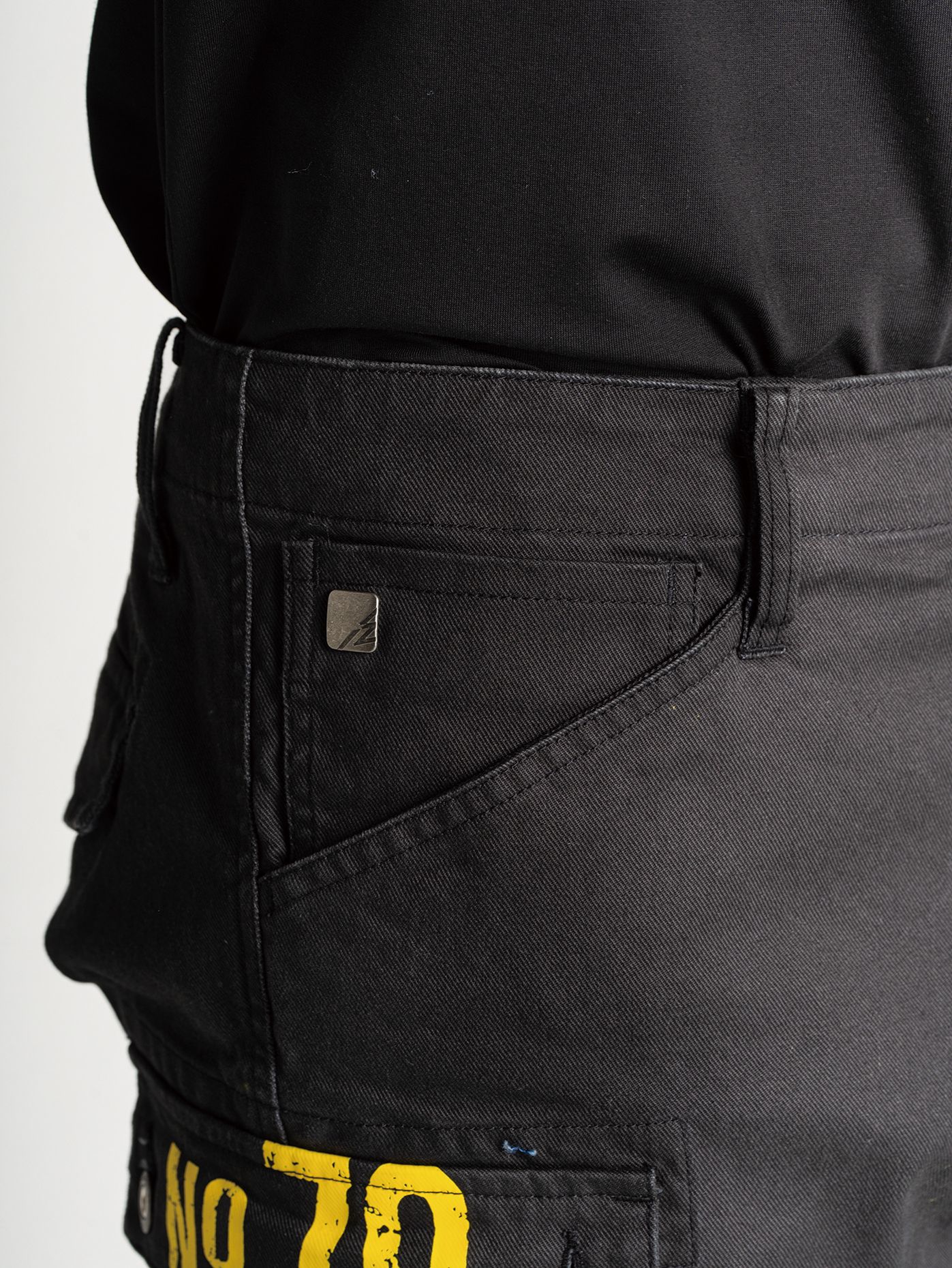 I'Z FRONTIER STRETCH TWILL CARGO PANTS #7902S ネオブラック