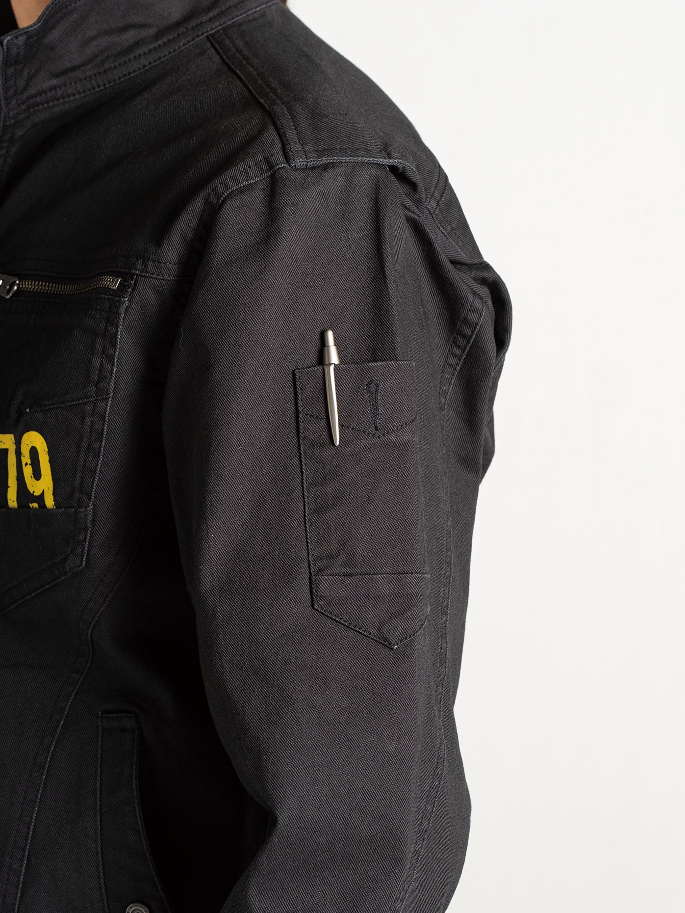 I'Z FRONTIER STRETCH TWILL 3D WORK JACKET #7908S ネオブラック