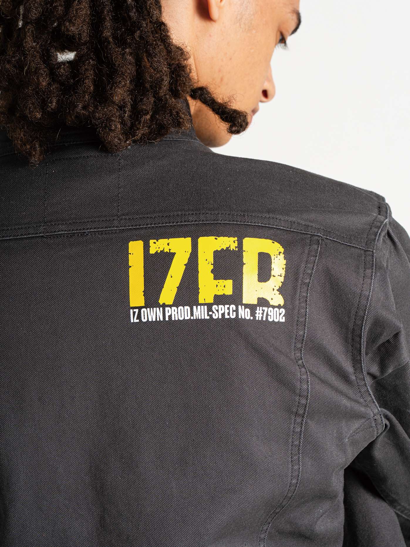 I'Z FRONTIER STRETCH TWILL 3D WORK JACKET #7908S ネオブラック