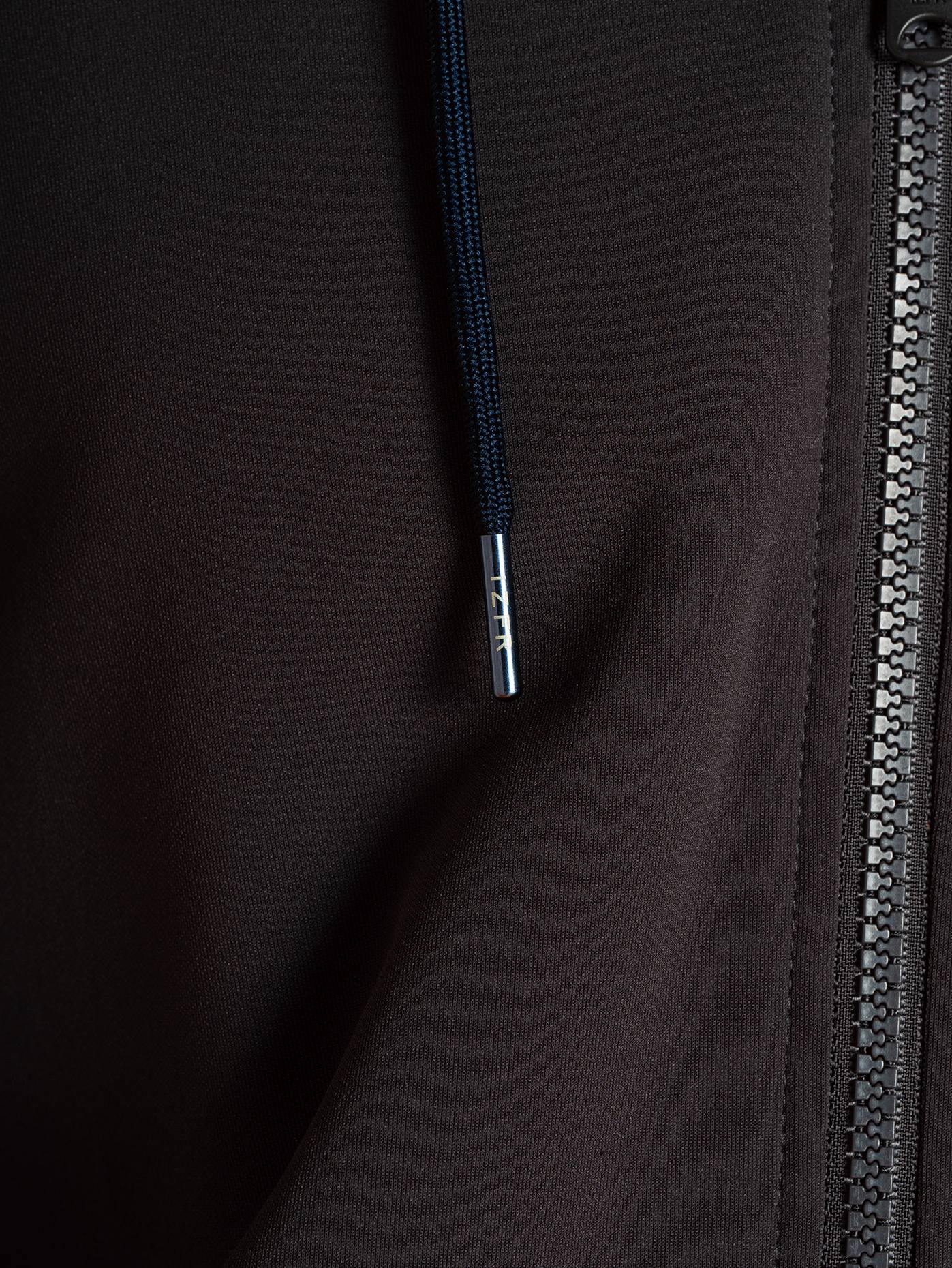 I'Z FRONTIER LIGHT WEIGHT STERTCH ACTIVE FULL ZIP HOODIE #8617 チャコールグレー