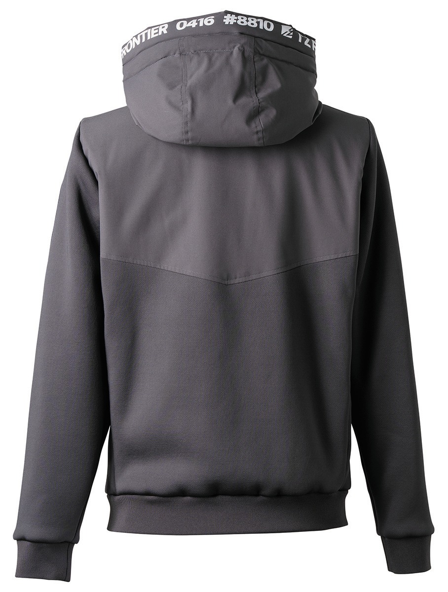 I'Z FRONTIER HYBRID STRECH LINING BOA FULL ZIP PARKA #8810 ニュームグレー