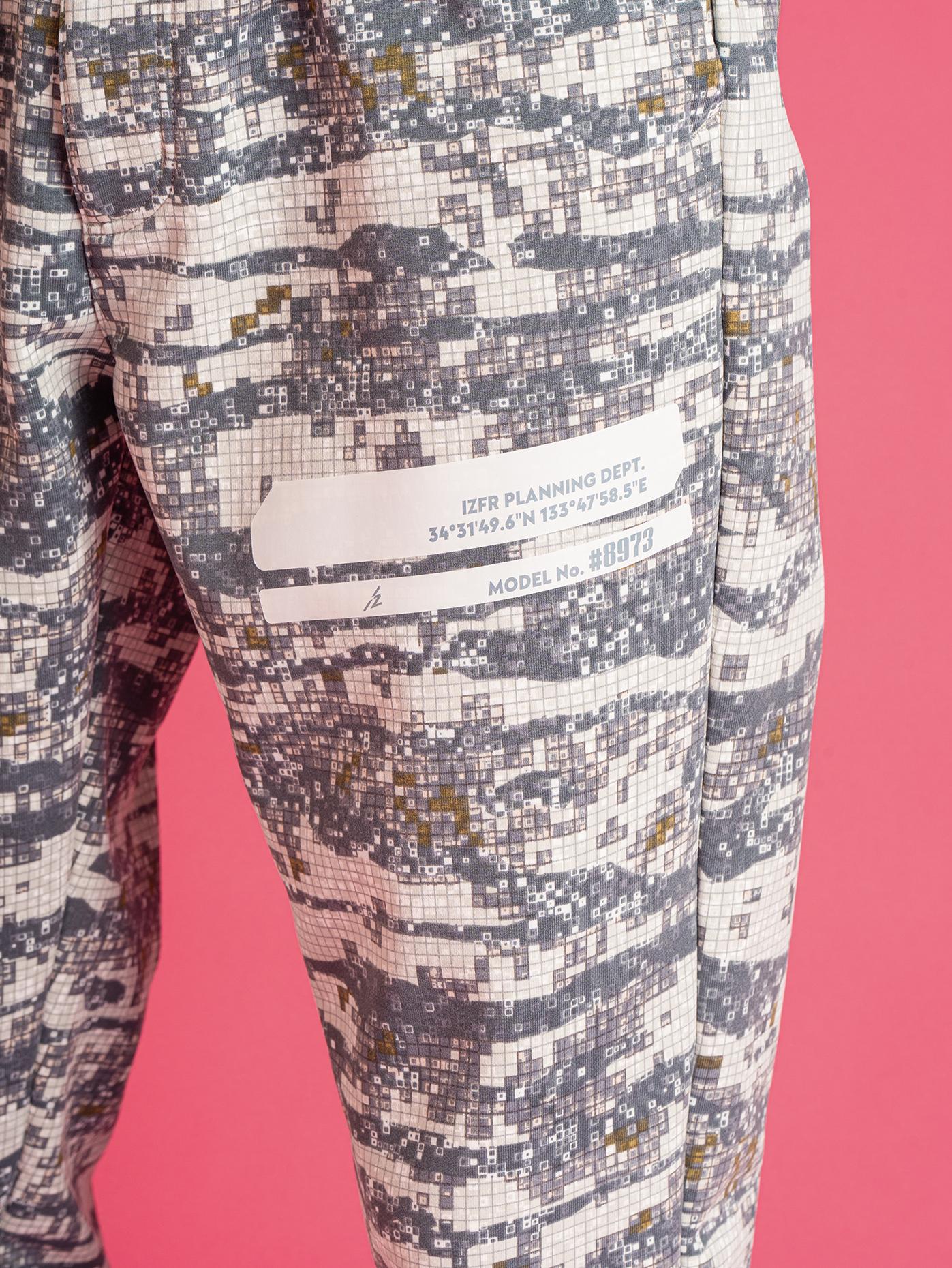 I'Z FRONTIER STERTCH ACTIVE F.Z. JOGGER PANTS #8973S リザードカモ