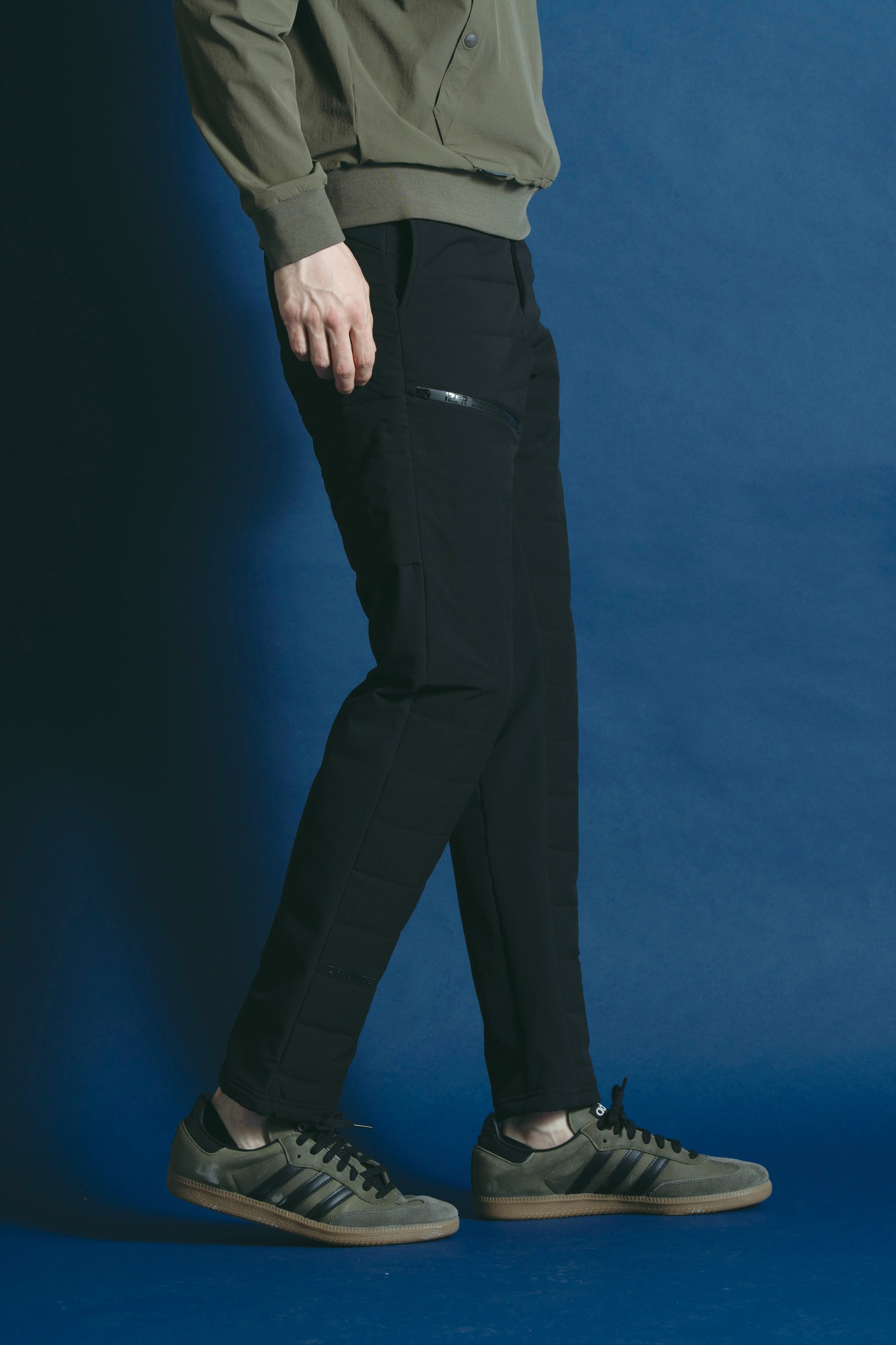 I'Z FRONTIER LIGHT WORM STRETCH H.B.PANTS #9212 ブラック