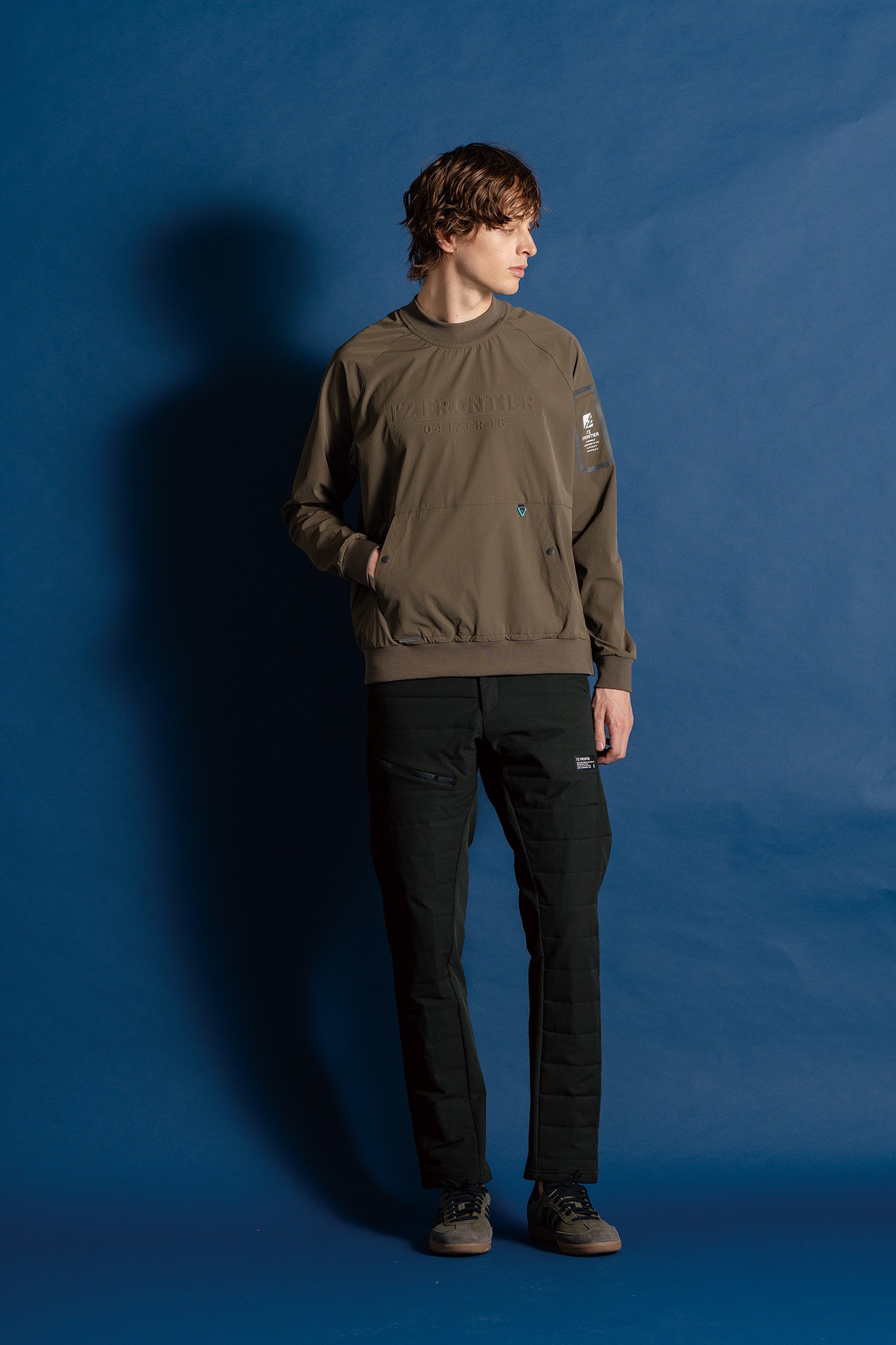I'Z FRONTIER LIGHT WORM STRETCH H.B.PANTS #9212 ブラック
