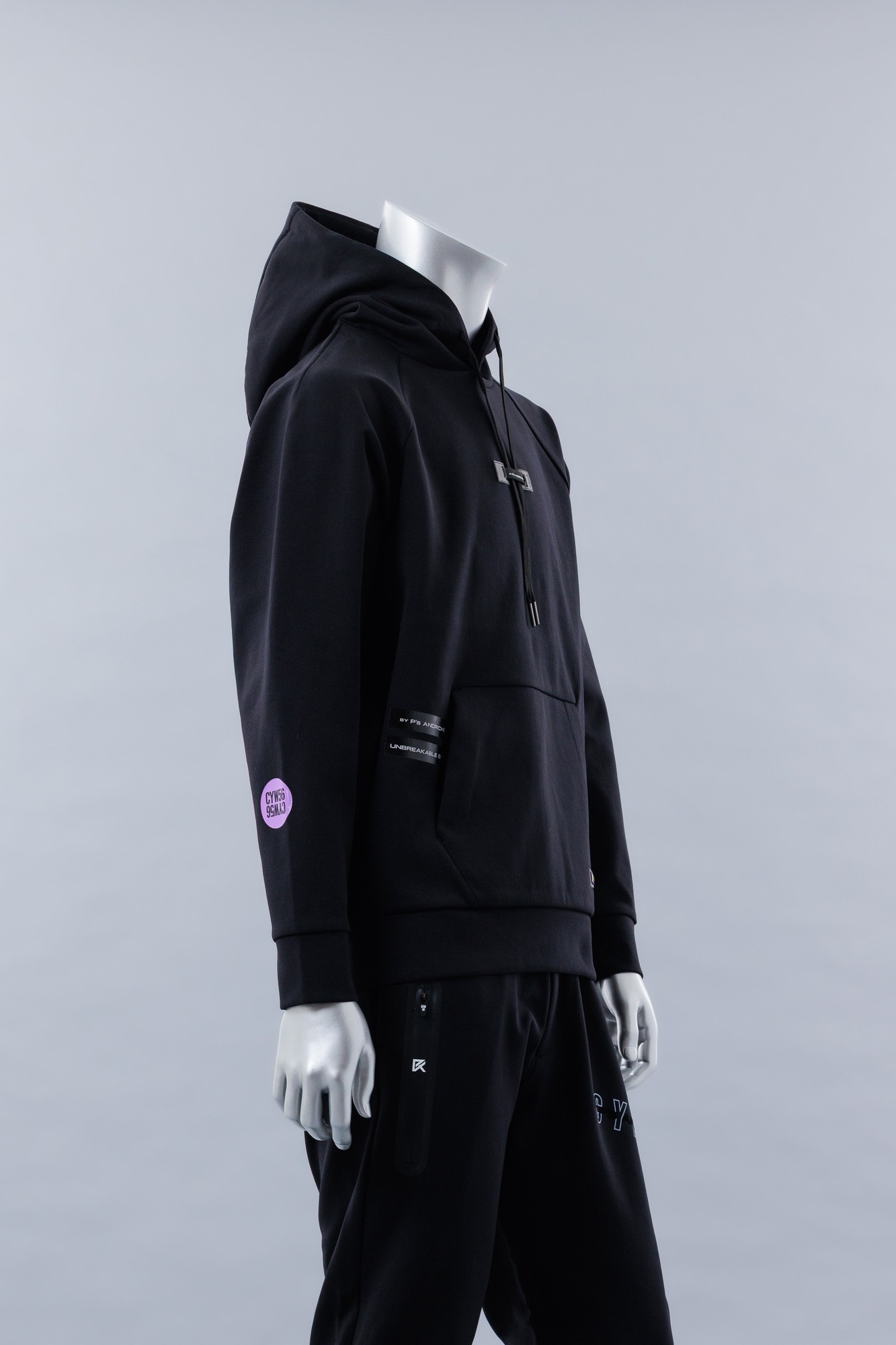 P's リフレッシングダンボールアクティブフーディー #80108 ブラック
