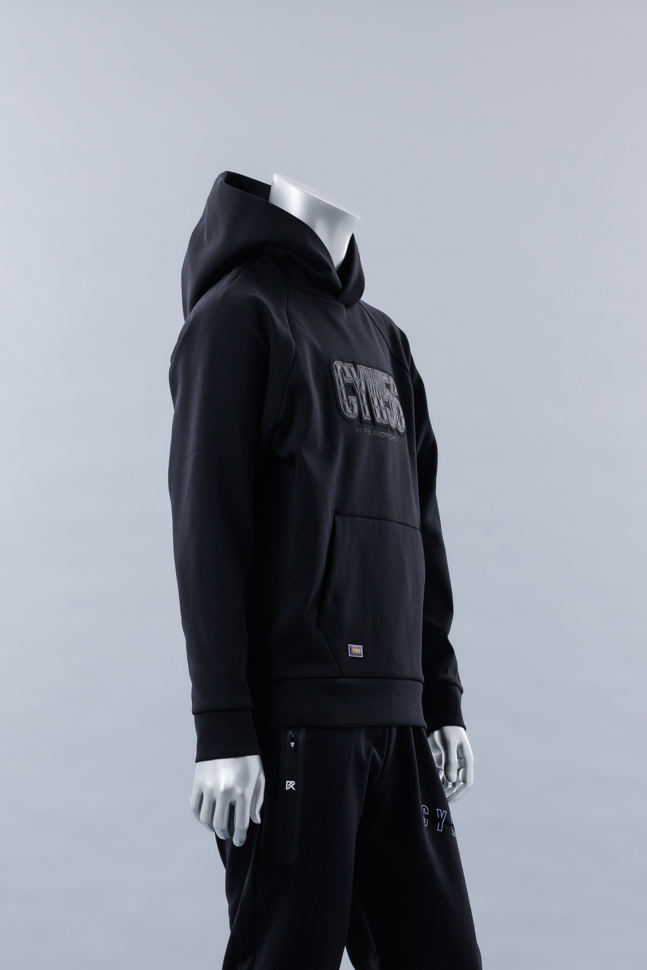 P's リフレッシングダンボールアクティブフーディー #80109 ブラック